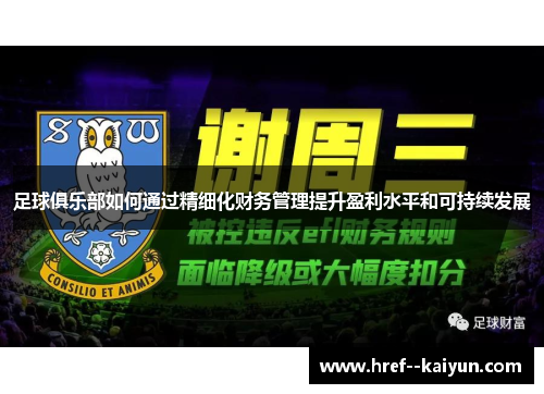 足球俱乐部如何通过精细化财务管理提升盈利水平和可持续发展 足球俱乐部如何通过精细化财务管理提升盈利水平和可持续发展